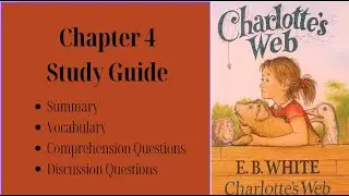 Charlotte&rsquo;s Web Chapter 4 Study Guide | Rainy Days, Big Feelings & a Mystery Friend 🌧️🐖