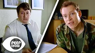 Mark Runs Away From His Problems | Peep Show