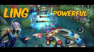 Ling is still powerful!!! How to guide gameplay | Best build | Mobile Legends