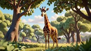 The Gentle Giraffe&rsquo;s Leafy Lunch &ndash; Nursery Rhymes Songs for Kids 🦒🥗