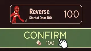 Beating Roblox Doors in REVERSE! (1-?)