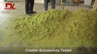 Straw and corn stalk crusher