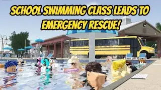 Greenville, Wisc Roblox l School Swimming Class *EMERGENCY RESCUE* Update Roleplay