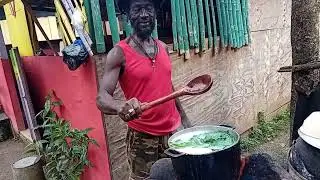 Callaloo ltal 🍲 soup for  dinner  yesterday
