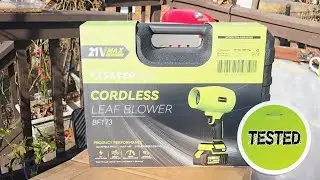 SAKER Plus Cordless Leaf Blower: Honest Review & Real Test