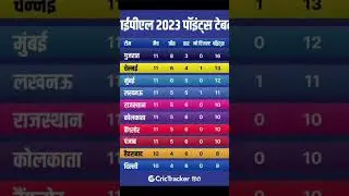 Ipl 2023 points table # no.1 team off this year