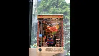 M&ocirc; h&igrave;nh Book Nook Phố Đường T&agrave;u / Hanoi Train Street coffee Book Nook