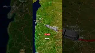 Distance between Chennai to Mumbai #distancemeasurement  by train and flight ✈️  #distance