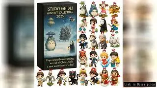 Ghibli Anime Christmas Advent Calendar Toy Figure Collectible Cosplay Accessories Trendy Countdown B