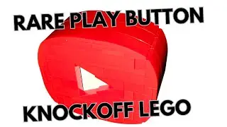 I Built the Rare YouTube Play Button LEGO Knockoff (Garage Sale Find for $2!)