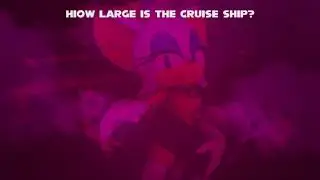 Rouge the Bat Telling about Cruise Ships