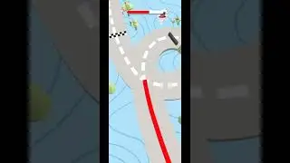 Color Adventure: Draw The Path Funny Gameplay Level 2 Complete 😊👌👈👈#Shorts