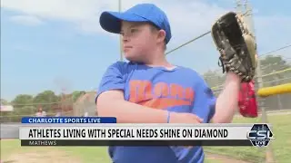 Athletes living with special needs shine with Bambino Buddy Ball