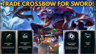 League of Legends ARAM MAYHEM - TWITCH SWAPPED HIS CROSSBOW FOR A SWORD? (MELEE TWITCH!)