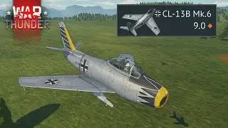 CL-13B Mk.6 — ЛУЧШИЙ 9.0-реактивный самолёт??? - War Thunder