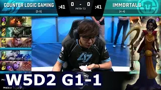 CLG vs Immortals Game 1 | S7 NA LCS Spring 2017 Week 5 Day 2 | CLG vs IMT G1 W5D2 1080p