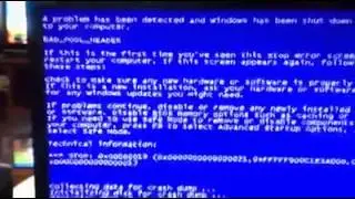 Bluecreen Bad_Pool_Headerแก้ยังไง