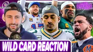 NFL Wild Card Reaction: Packers & Eagles BIG CHANGES? Bears team of destiny? Josh Allen SAVES Bills