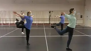 Travail de mise en espace - 3eme cycle contemporain - CRD La Rochelle