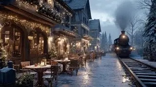 Live | Cozy Winter Café & Acoustic Bossa Nova by the Train