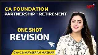 Retirement of a Partner One shot | Best Revision |CA Foundation Accounts #ca #cafoundation #caexams 
