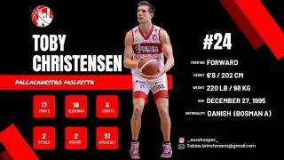 Toby Christensen #24 - Full Game Vs. Virtus Matera Group (Away)