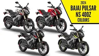 2024 Bajaj Pulsar NS 400Z &ndash; All Color Options &ndash; Images | AUTOBICS