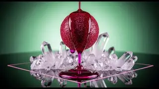 🍒 ASMR Cherry Trick: The $10,000 Edible Crystal Dessert Plating | Crystal Cuisine Luxury Food