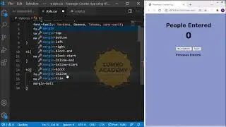 Passenger Counter App using HTML, CSS and JavaScript | LUMEO ACADEMY