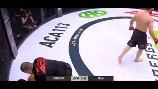 KO of the year contender Magomed Bibulatov wheel kick faceplant