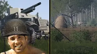 M3 Gun Carrier TERRORIZES German Armour in Squad 44...