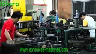 14 inch grinding wheel making machine