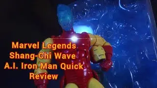 Marvel Legends Shang Chi Wave A.I. IRON MAN Quick Review | ThatNerdIsaac2006 Reviews #42