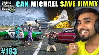 CAN I SAVE MICHAEL SON JIMMY | GTA 5 #163 (TECHNO GAMERZ NEW VIDEO)