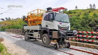 Ferro-Cami&atilde;o com PANT&Oacute;GRAFO para inspe&ccedil;&atilde;o de caten&aacute;ria da Fergrupo