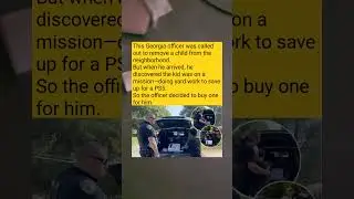 Cop Called to Remove a Kid&hellip; But Ends Up BUYING Him a PS5! (Heartwarming Moment)