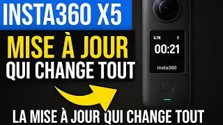 Insta360 X5 devient PRO : Virtual Gimbal, Tracking 2.0, Format Cin&eacute; !