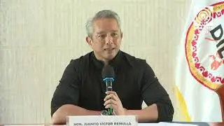 LIVE: DILG Sec. Jonvic Remulla holds press briefing