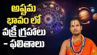 అష్టమ భావంలో వక్రీ గ్రహాలు ఉంటే కలిగే ఫలితాలు    – ఆయుష్షు, కర్మ, రహస్యాలు