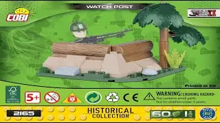 Cobi Instructions | Small Army / WW2 | 2165 | Watch Post 1939