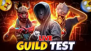 TODAY LIVE FRRE FIRE GUILD TEST LIVE WITH TEAMCODE ROAD TO 1K SUBCRIBER