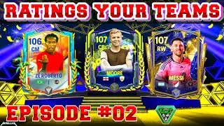 EP-02 RATING YOUR TEAMS FC MOBILE || FC MOBILE RATE YOUR SQUAD || FC MOBILE TAMIL