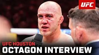 Serghei Spivac Octagon Interview | UFC Houston