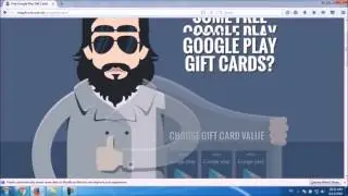 Google Play Code Generator [ Working, Updated 9/2016] (SCAM)