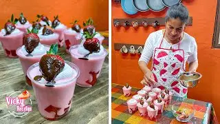 Postre con 2 Ingredientes para el Día del Niño Vicky Recetas