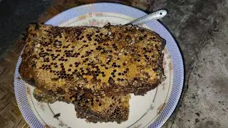 Fresh Honey from jungle...Tastey Village life