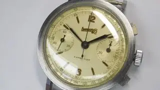 ☆EBERHARD  EXTRA FORT  Cal.65　Quick Repair Guide　　エベラール　クロノグラフ　分解動画