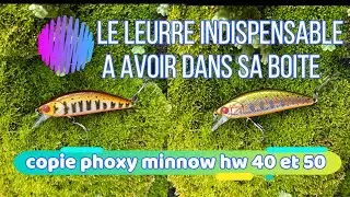 copie du PHOXY MINNOW HW 40 et 50 un leurre indispensable