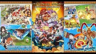 Super Ninja Spirit - Gameplay [Open World MMORPG] Android/IOS