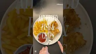 No Oil Splatter, All Crunch! Air Fryer Fish & Chips